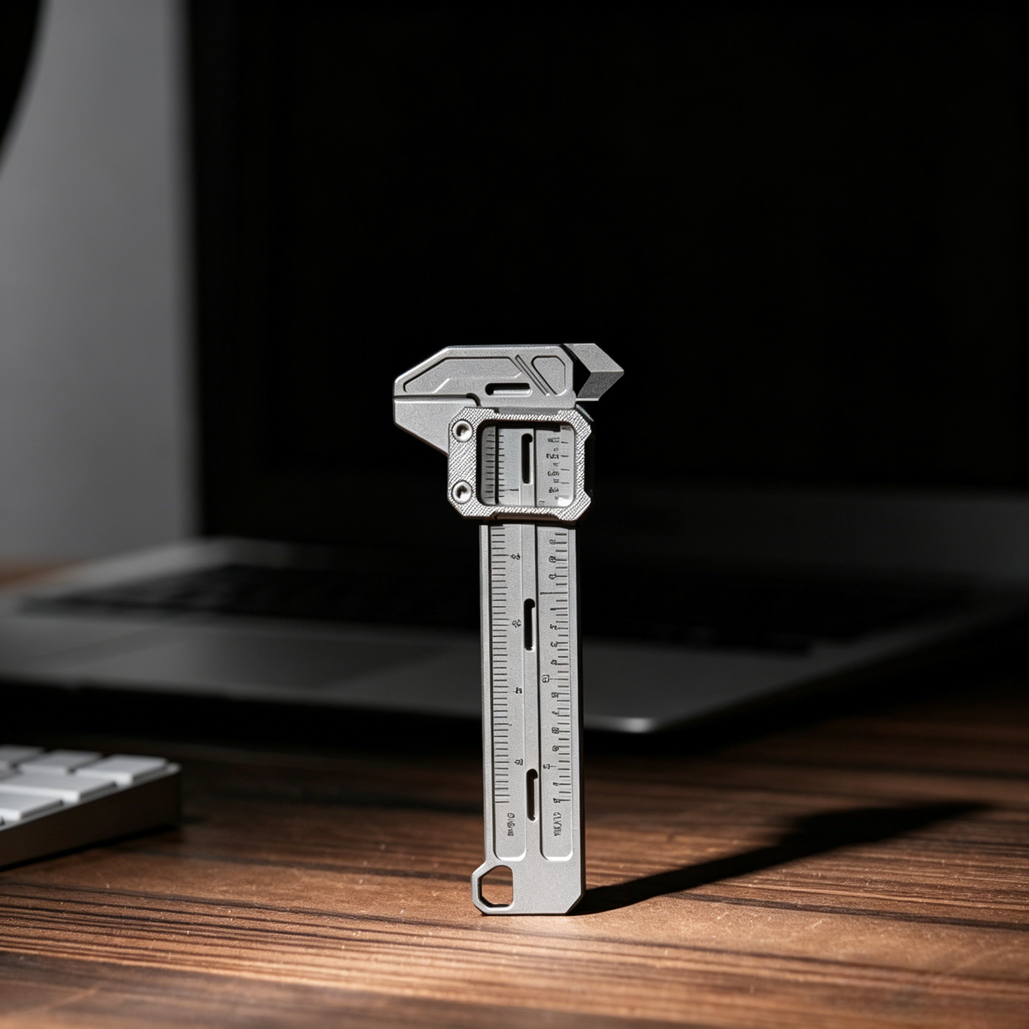 TiCal Pro 2.0: A Titanium Dual-Scale Vernier Caliper for EDC