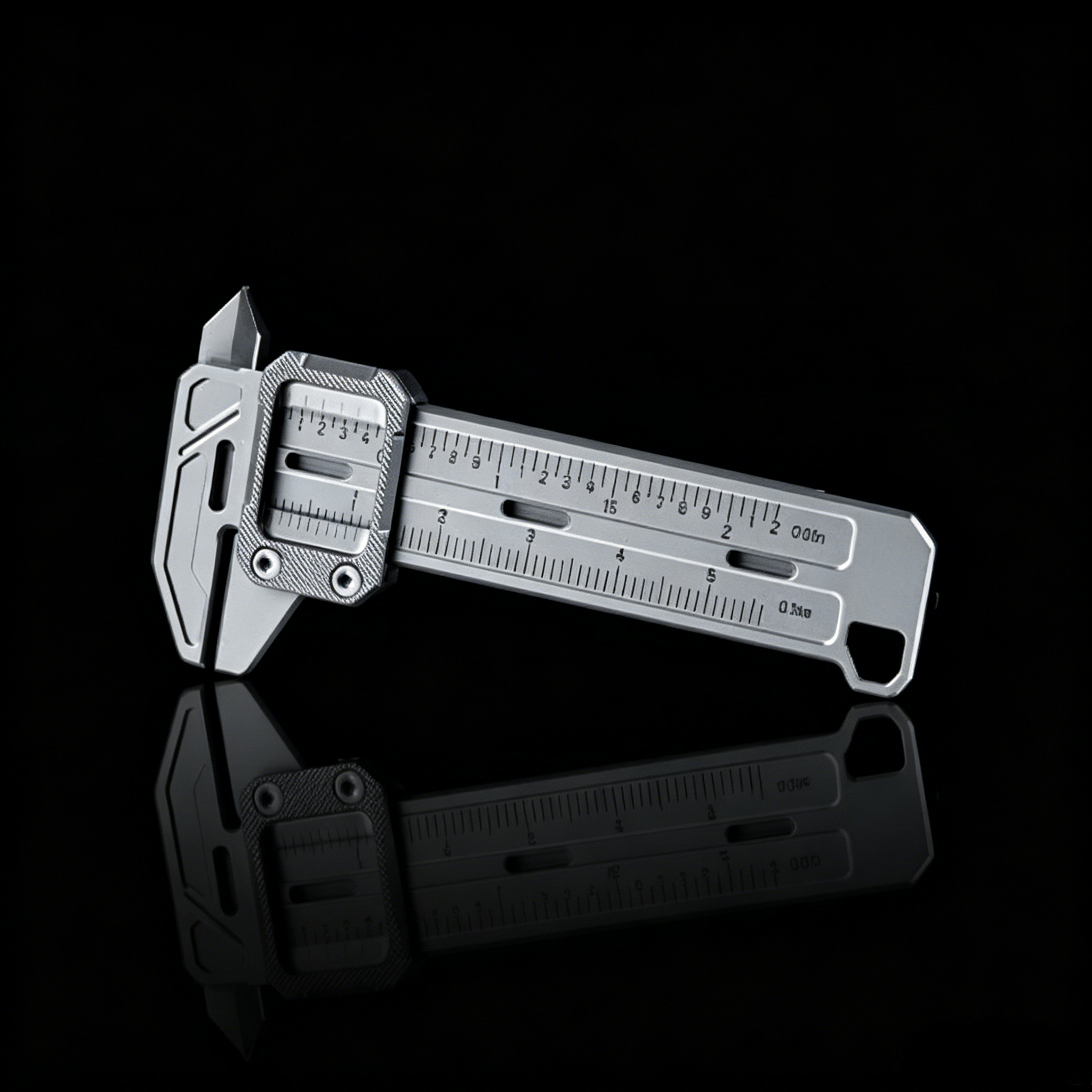TiCal Pro 2.0: A Titanium Dual-Scale Vernier Caliper for EDC