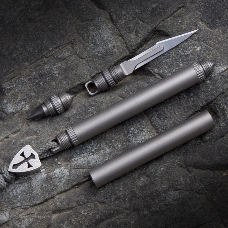 The Mantis Pen|Titanium 4-in-1 Multi-functional EDC Tool Pen