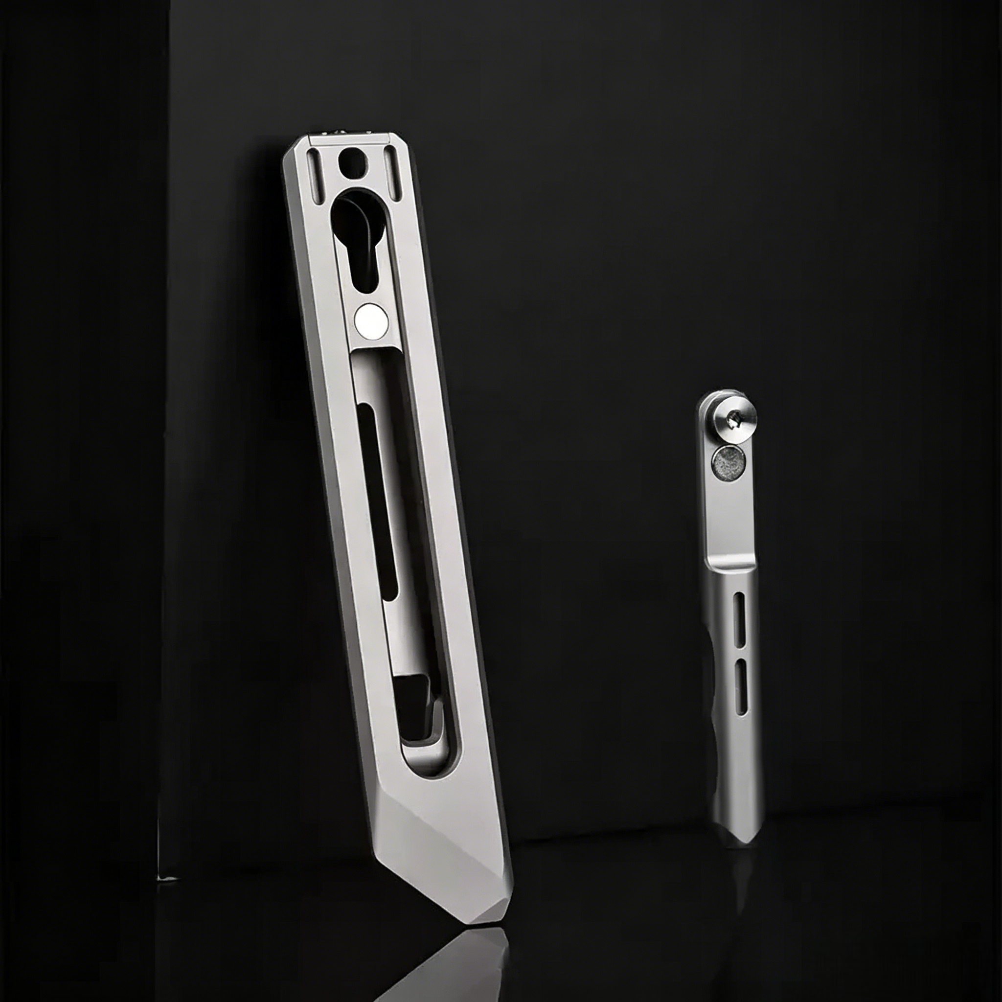 The BookBond Pen-Your Titanium Multitool Bookmark Companion