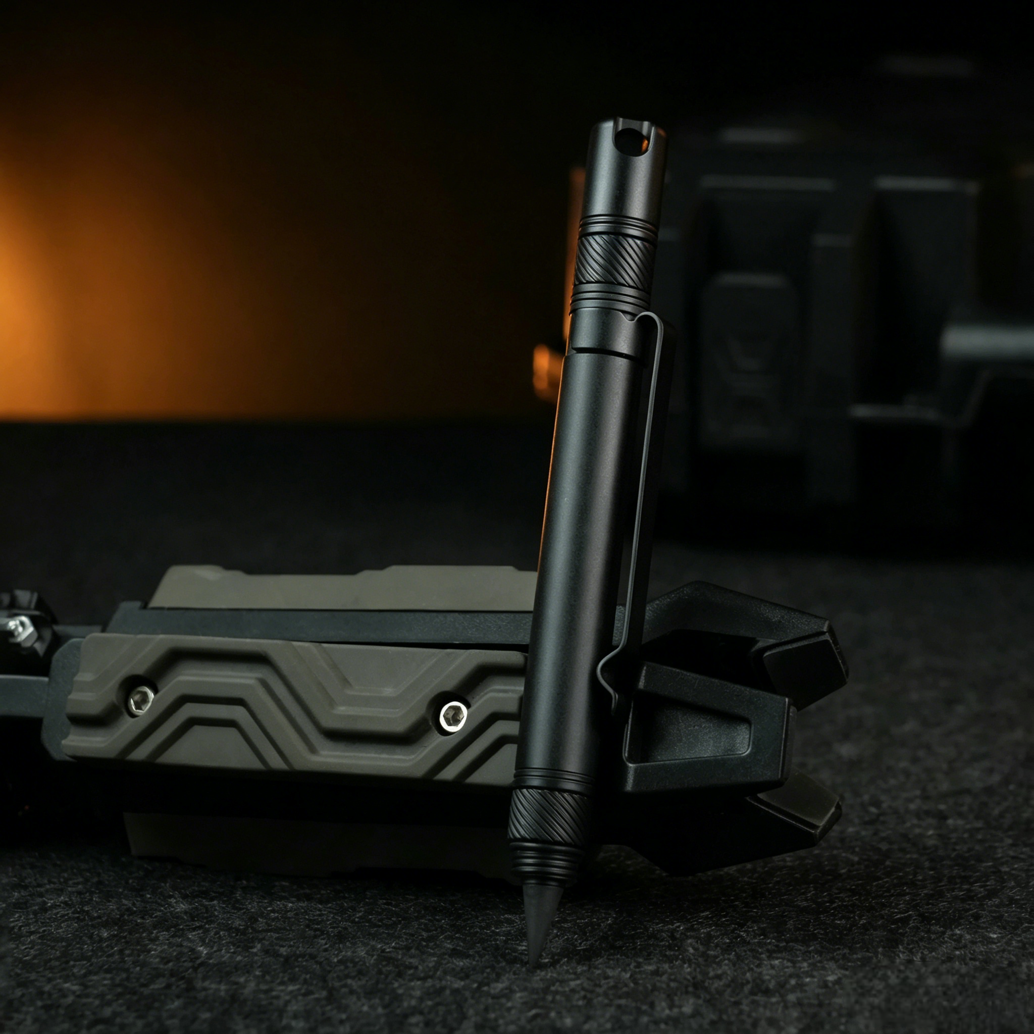 The OmniPen: Titanium Pocket Tool with 5 Smart Functions