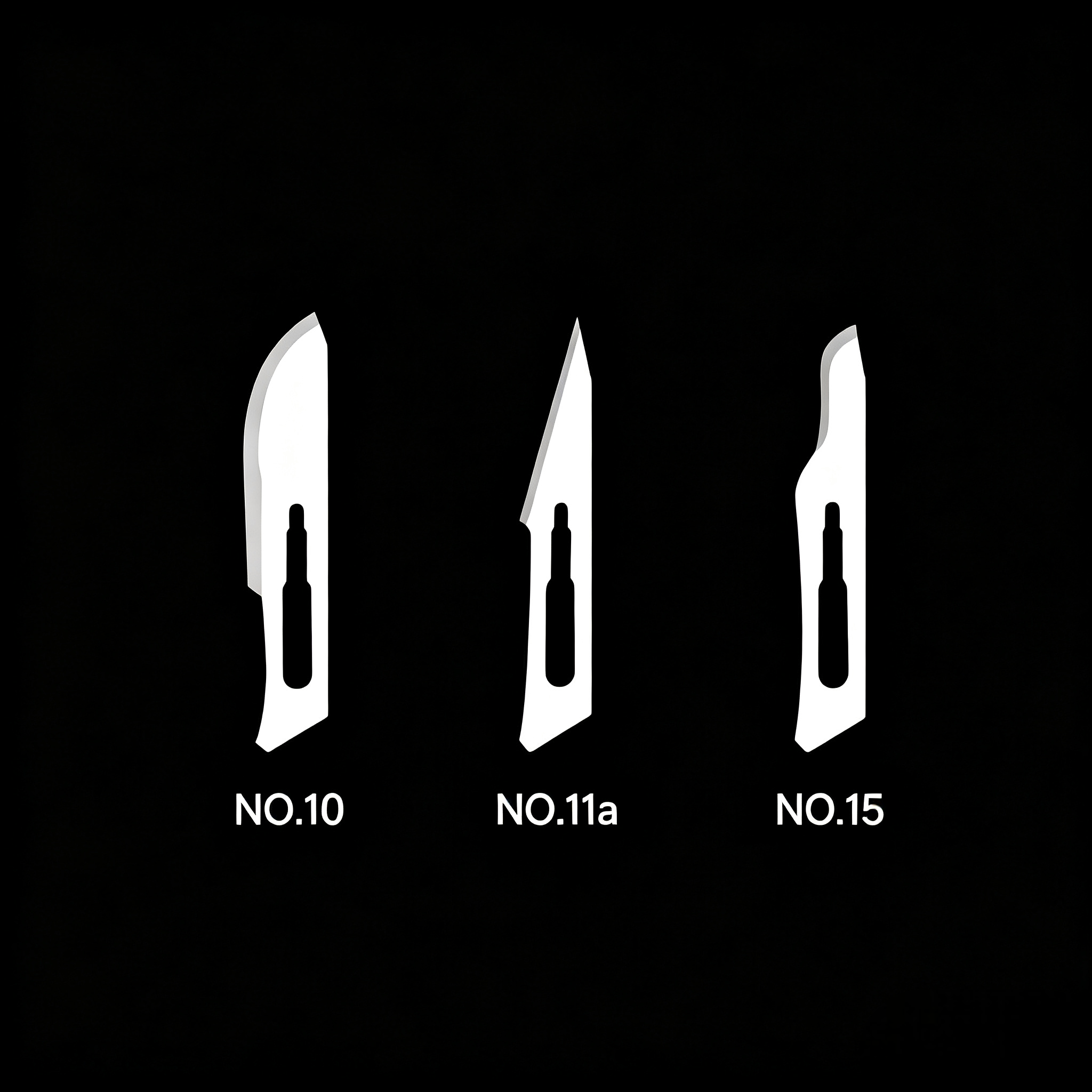 Replacement Scalpel Blades (100 pcs) for KeyKnife