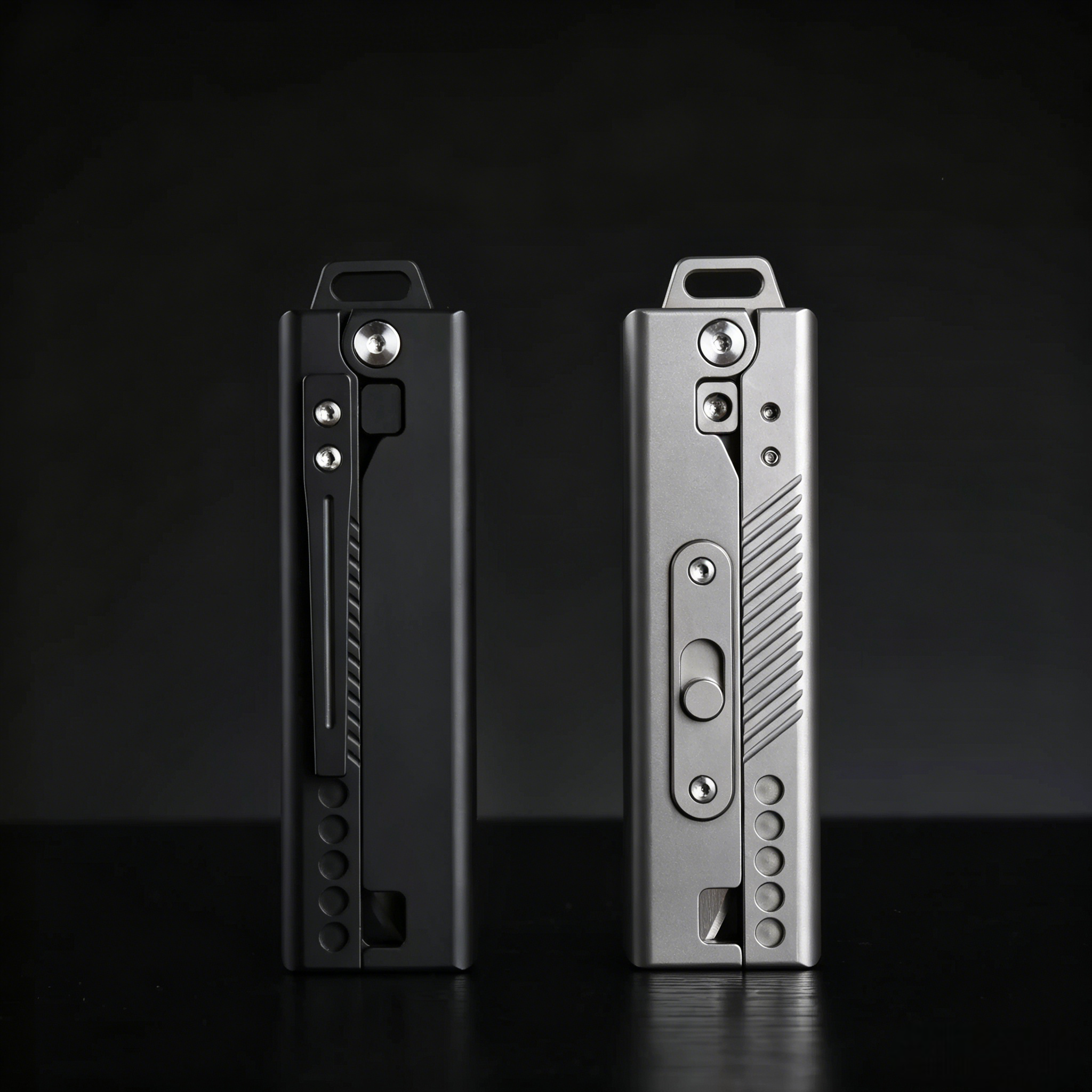TiRoto – Titanium EDC Utility Knife with a Snap-Flick Action