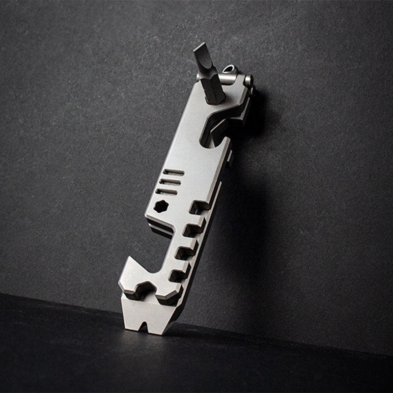 AceStand|All-in-1 Titanium Foldable EDC Phone Stand
