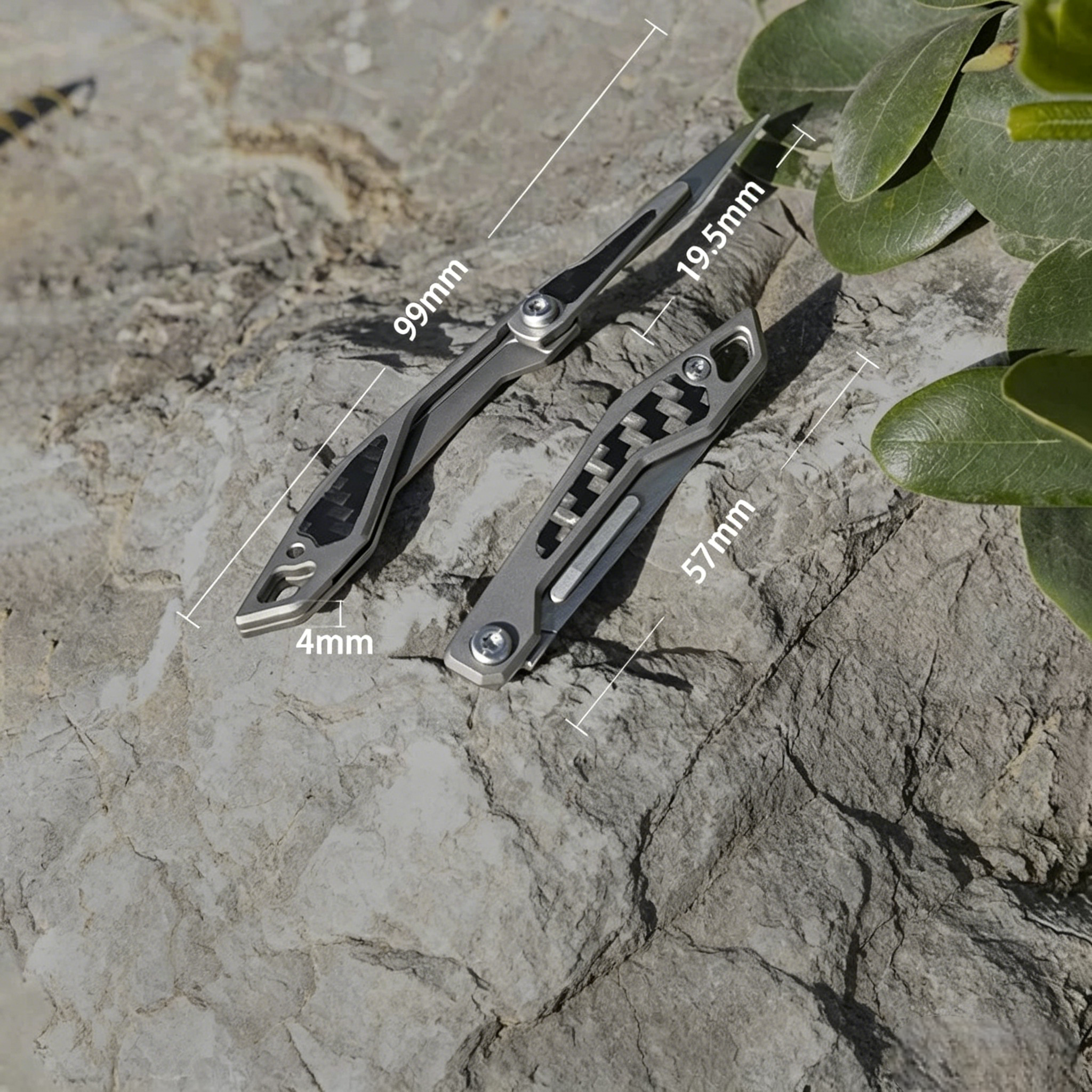 The WaspArmor Blade: Titanium Micro Folding Scalpel Knife