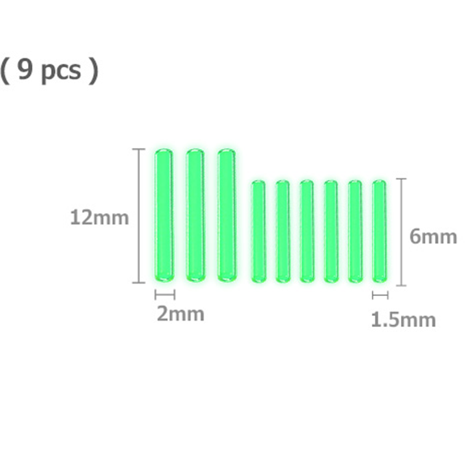 Tritium Vial Set (9 pcs) for TiSpinx