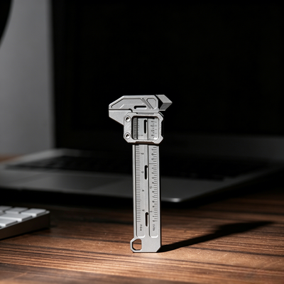 TiCal Pro 2.0: A Titanium Dual-Scale Vernier Caliper for EDC