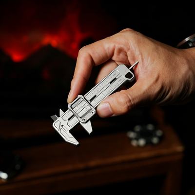 TiCal Pro 2.0: A Titanium Dual-Scale Vernier Caliper for EDC