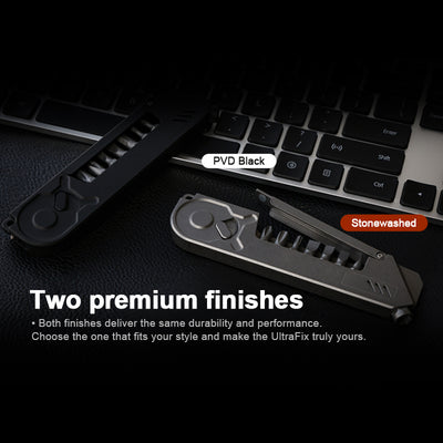 The UltraFix Driver: Titanium Magnetic Ratchet Screwdriver
