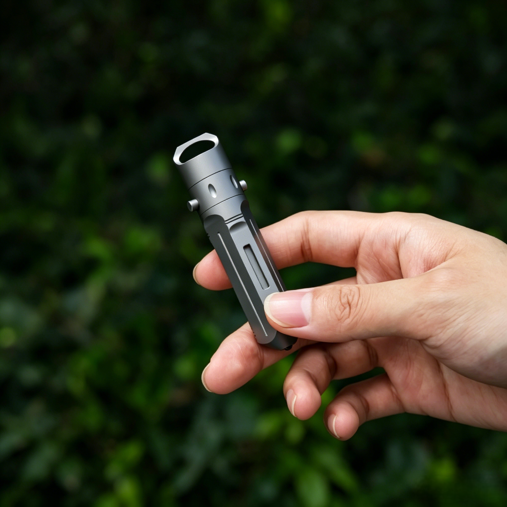 Vaultik: Magnetic Quick-Release Titanium EDC Capsule
