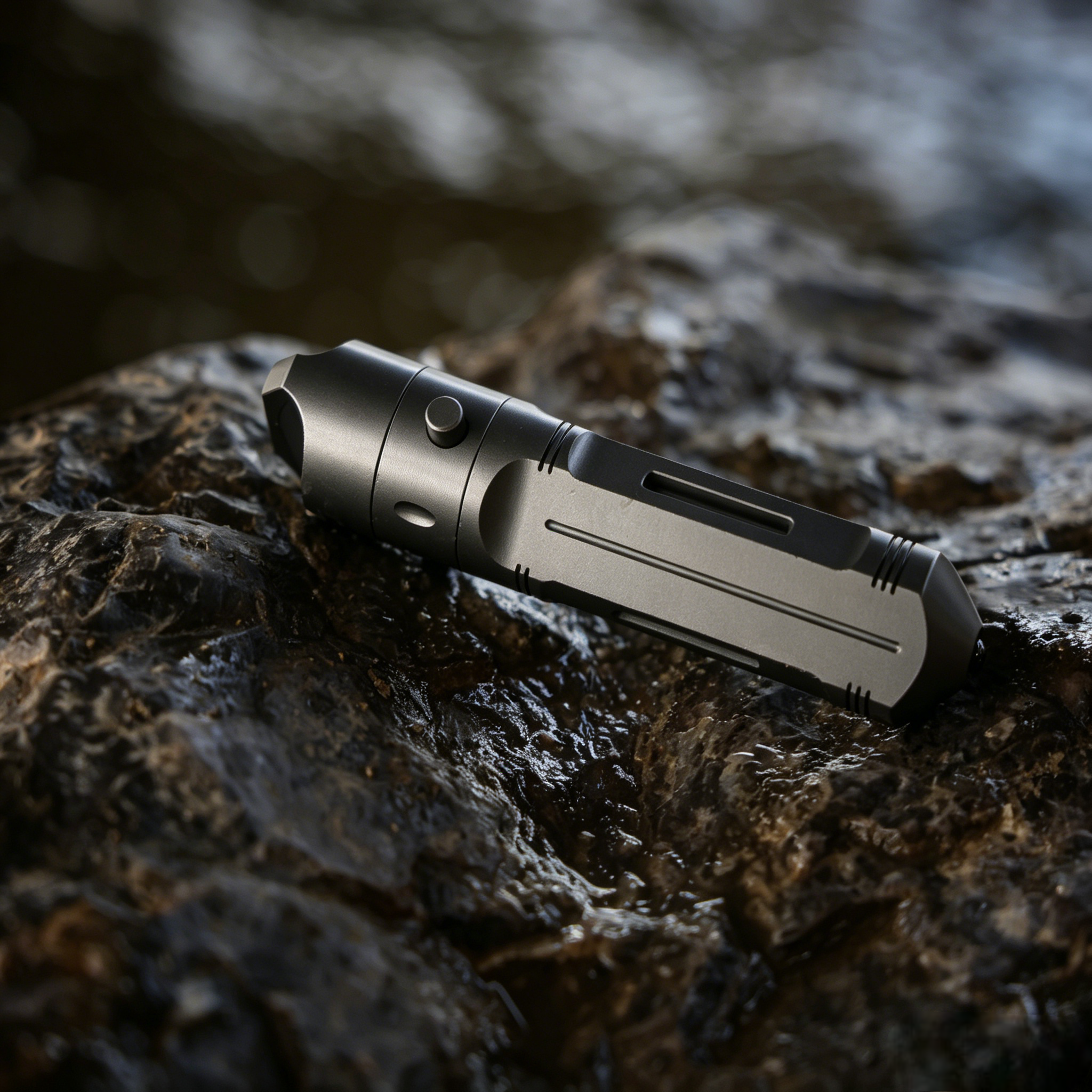 Vaultik: Magnetic Quick-Release Titanium EDC Capsule