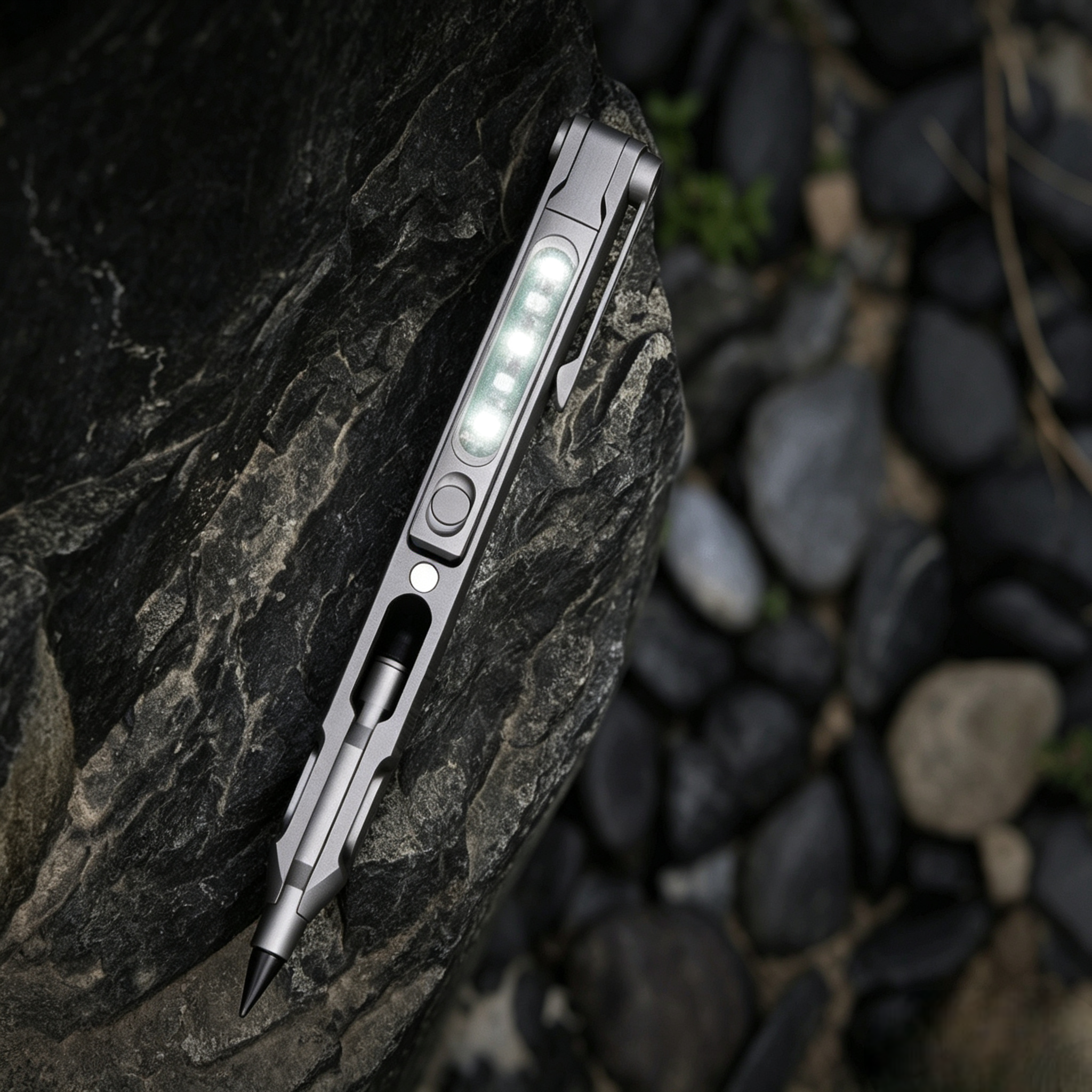 SwitchX - The Transformable Modular Titanium Flashlight Pen
