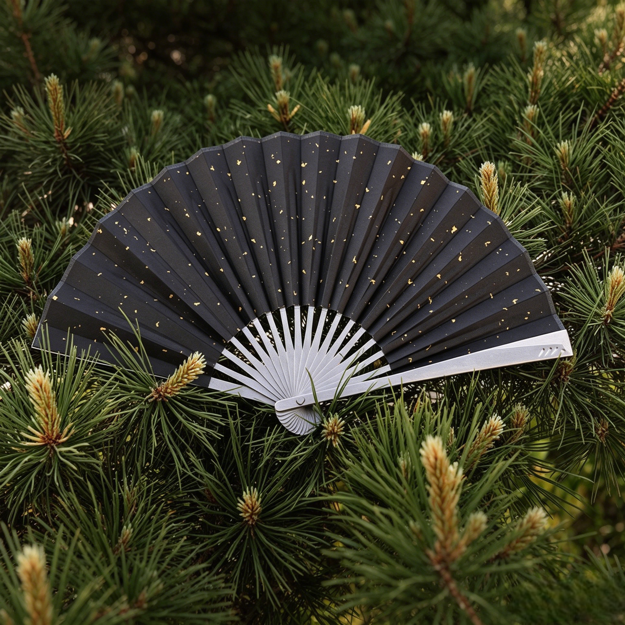 The Galaxy: Titanium EDC Kung Fu Folding Fan/ Emergency Tool