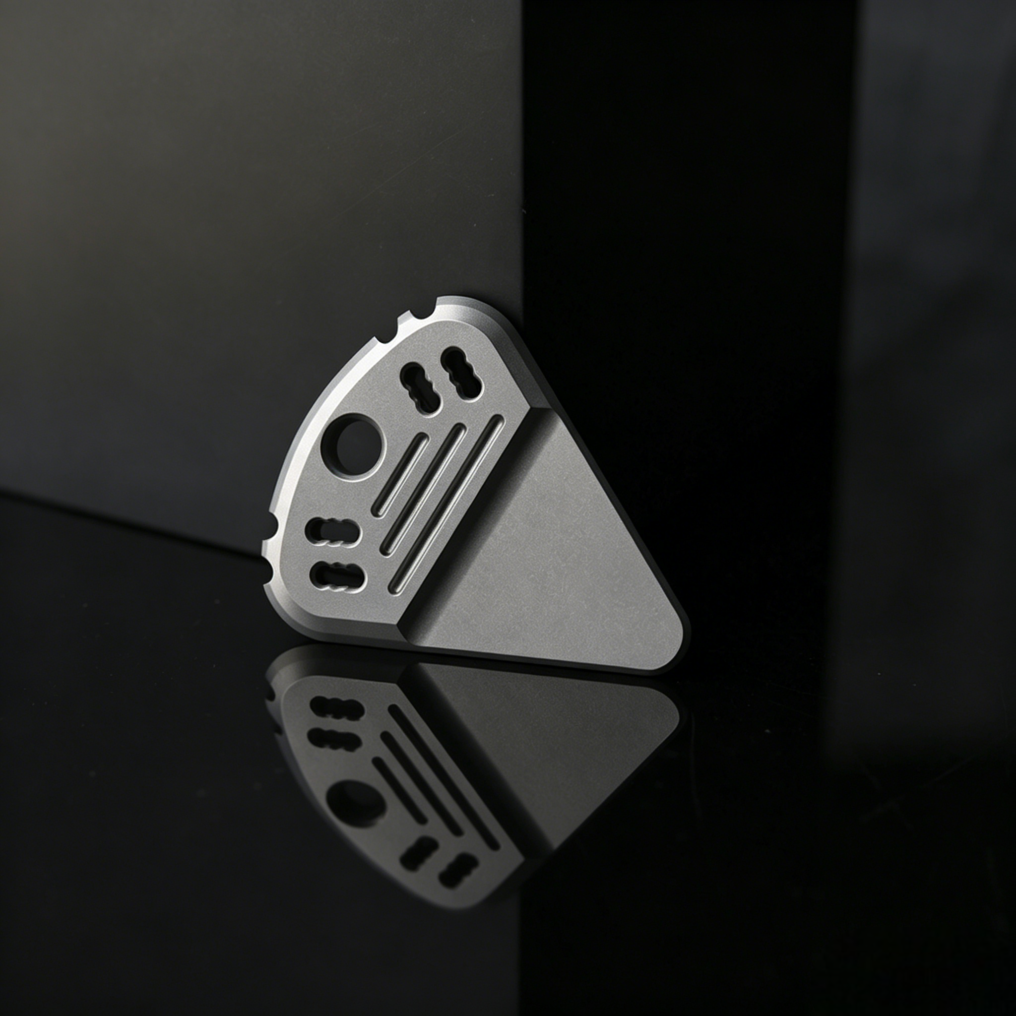 ResoTi | Titanium Guitar Pick with Sweat-Activated Grip