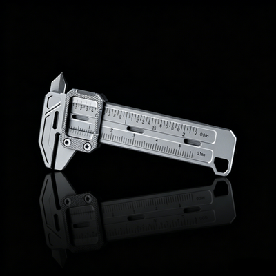 TiCal Pro 2.0: A Titanium Dual-Scale Vernier Caliper for EDC