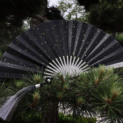 The Galaxy: Titanium EDC Kung Fu Folding Fan/ Emergency Tool