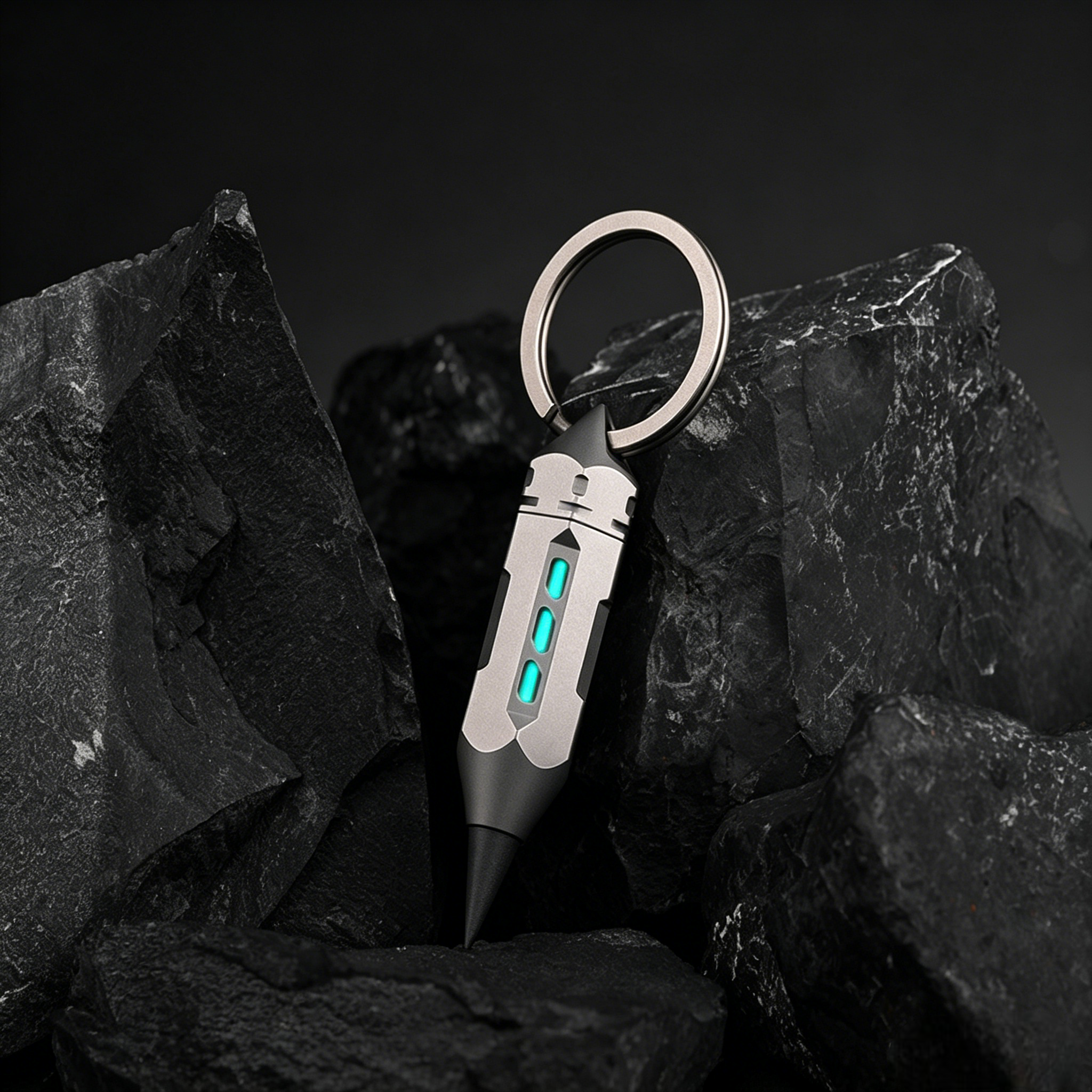 Dark Fire 2.0 – Titanium Multitool Keychain Lantern