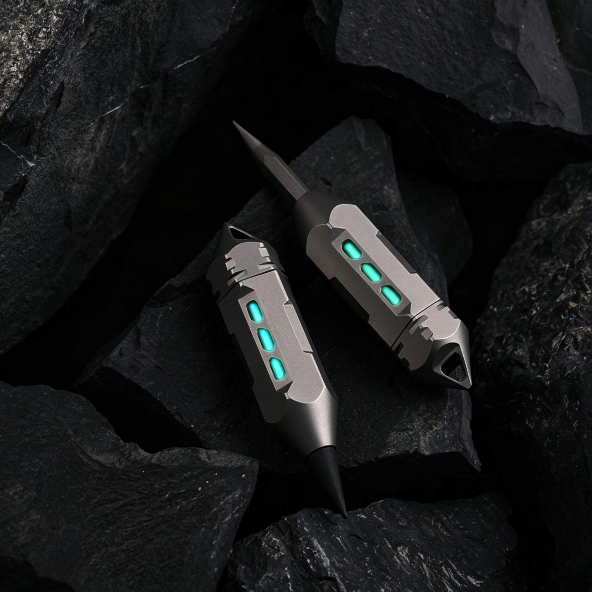 Dark Fire 2.0 – Titanium Multitool Keychain Lantern