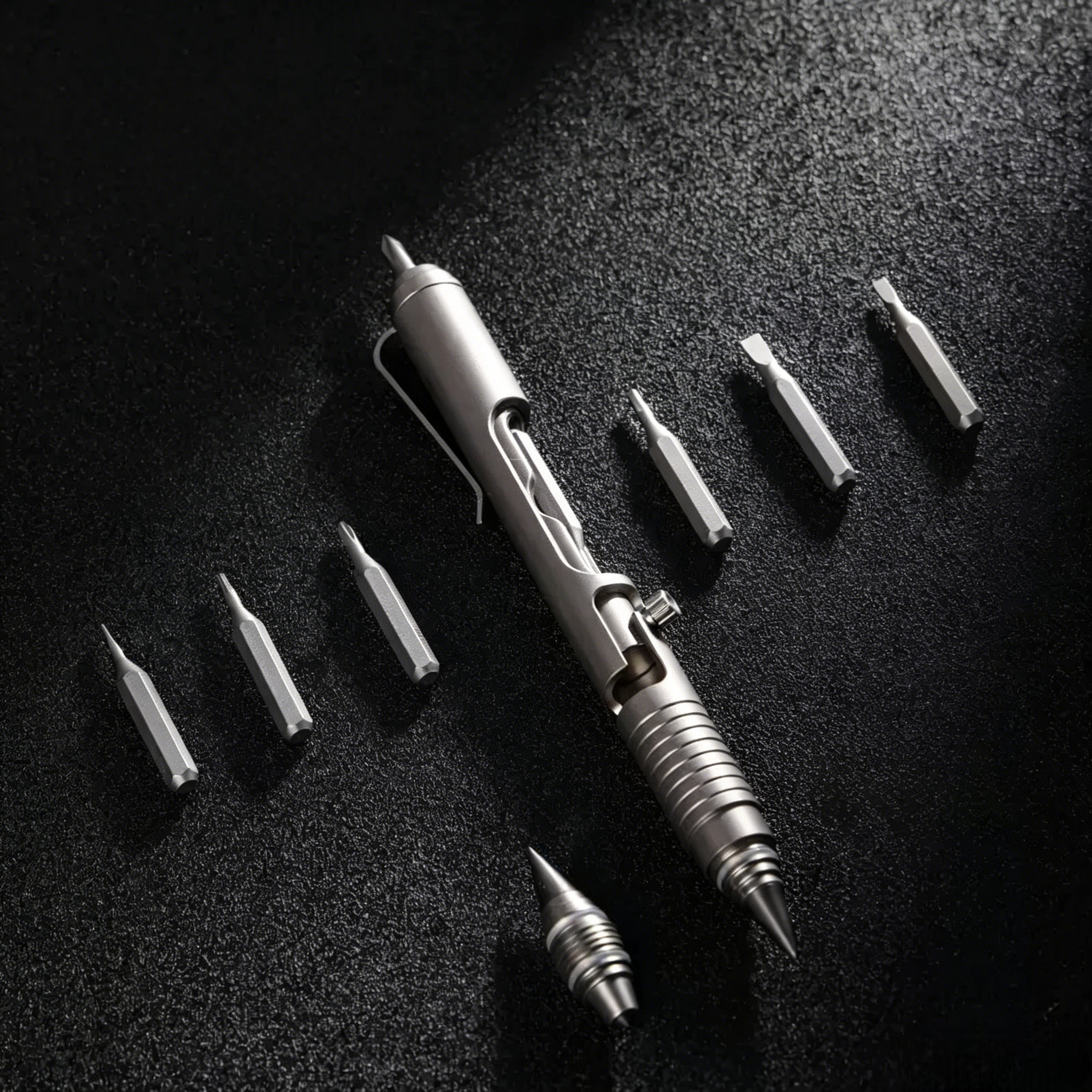 The Bullet Ant 2.0 - Titanium Bolt Action Multitool Pen