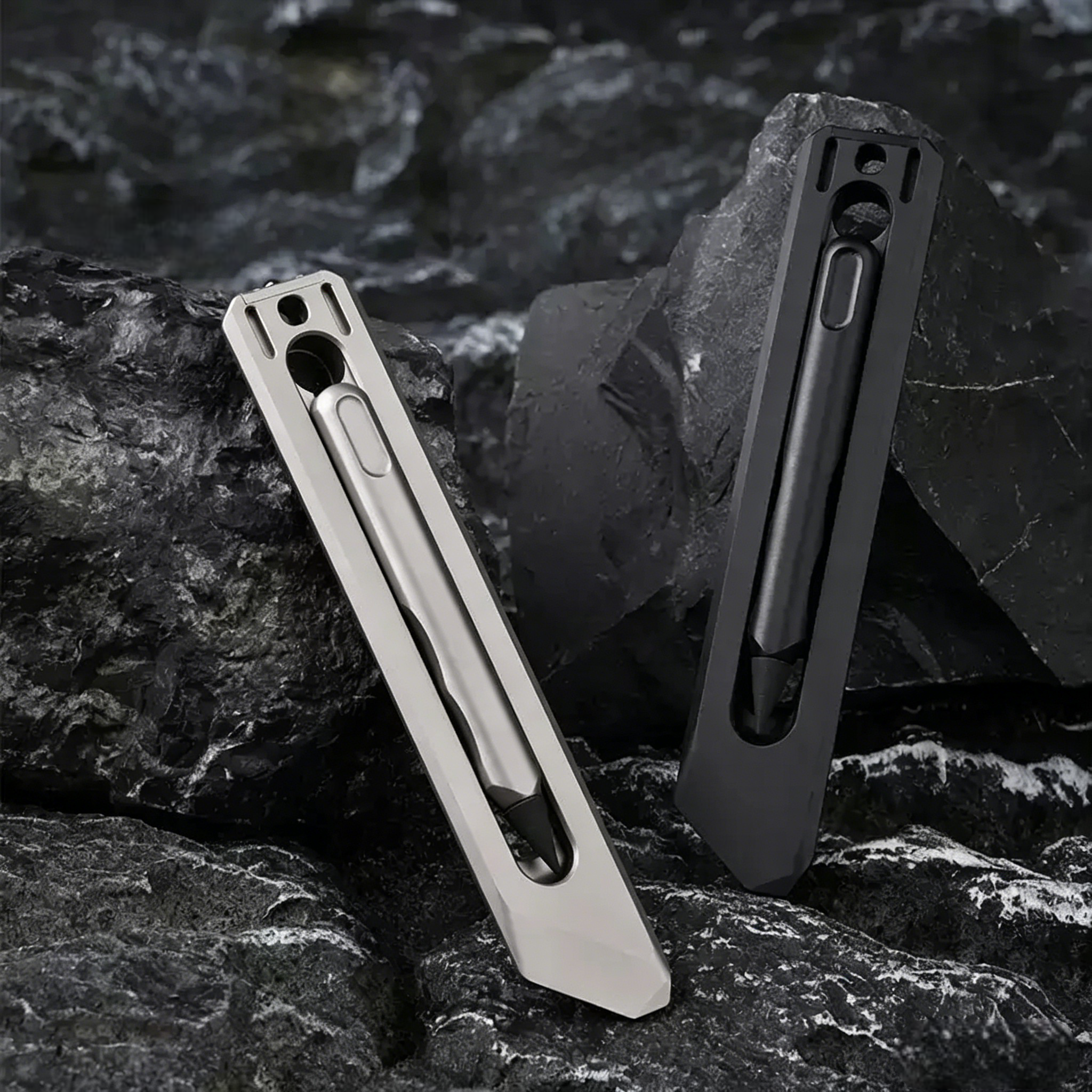 The BookBond Pen-Your Titanium Multitool Bookmark Companion