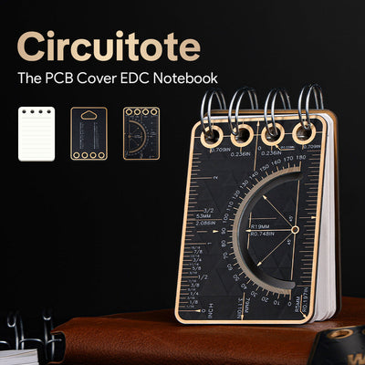 Circuitote | The PCB Cover EDC Notebook for Explorers