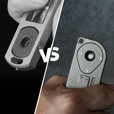 The UltraFix Driver: Titanium Magnetic Ratchet Screwdriver
