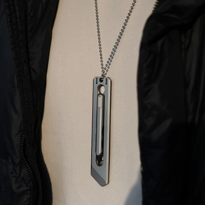 The BookBond Pen-Your Titanium Multitool Bookmark Companion