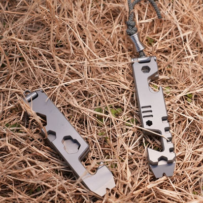 AceStand｜All-in-1 Titanium Foldable EDC Phone Stand