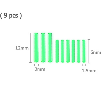 Tritium Vial Set (9 pcs) for TiSpinx