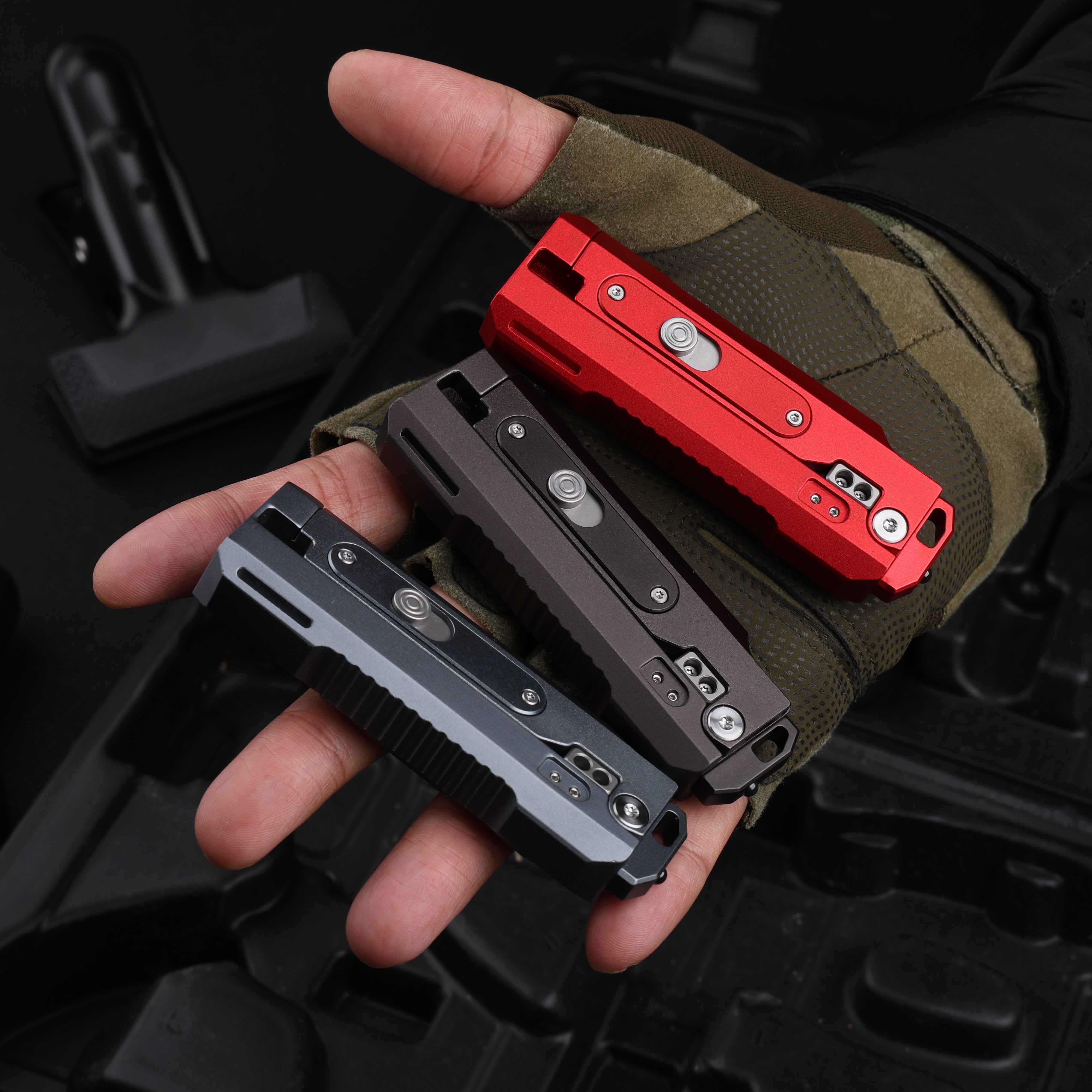 The JetFlick - Innovative Titanium Knife with Unique Opening