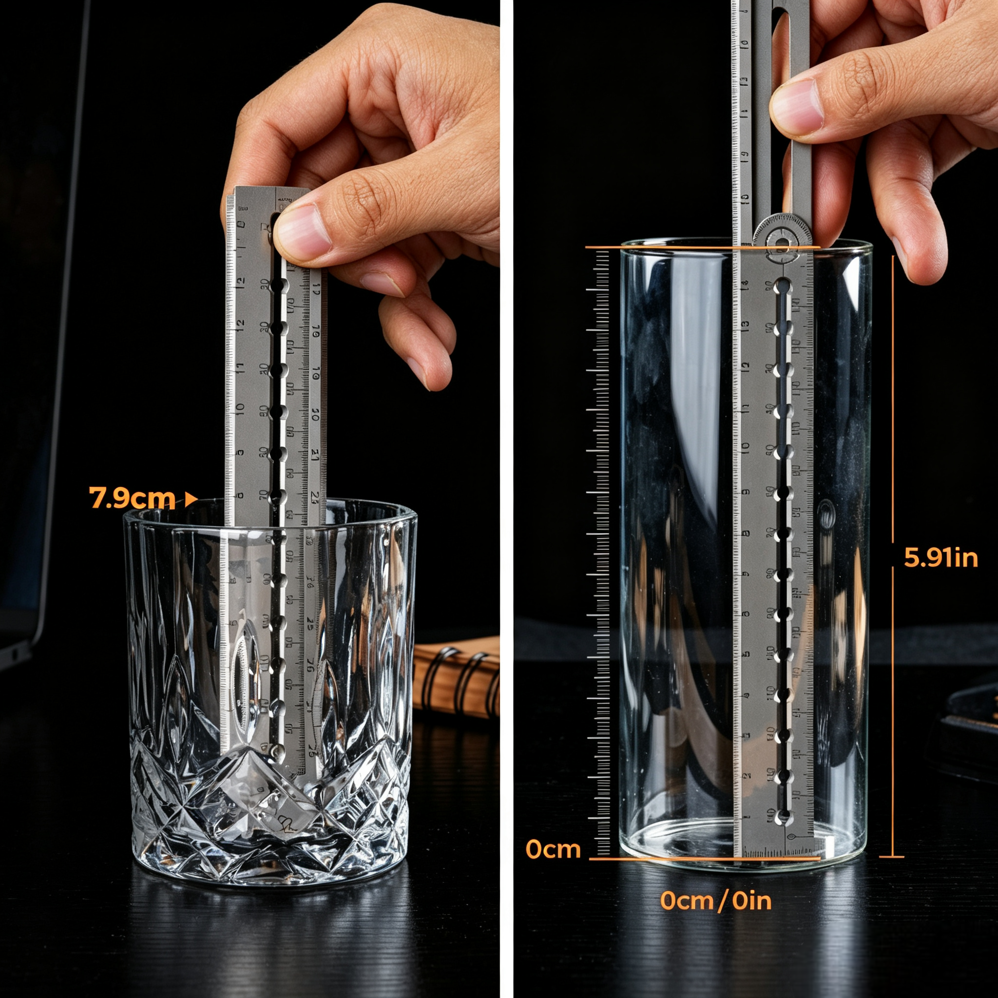 UnioArc: A 7-in-1 Titanium Folding Ruler That Works With You