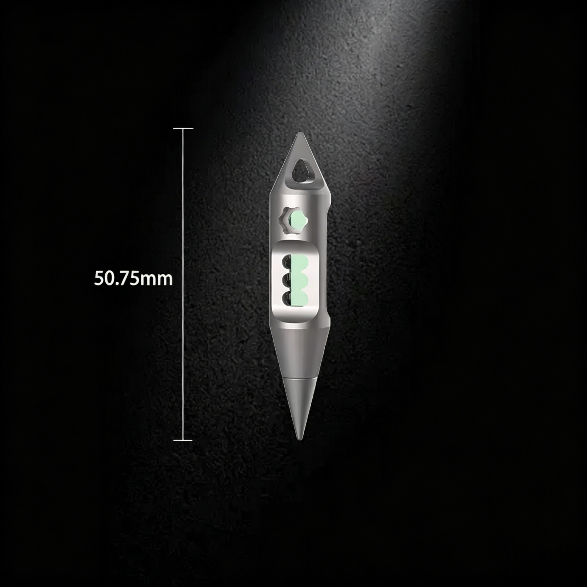 The Dark Fire - Titanium Multitool Pendant Lantern for EDC