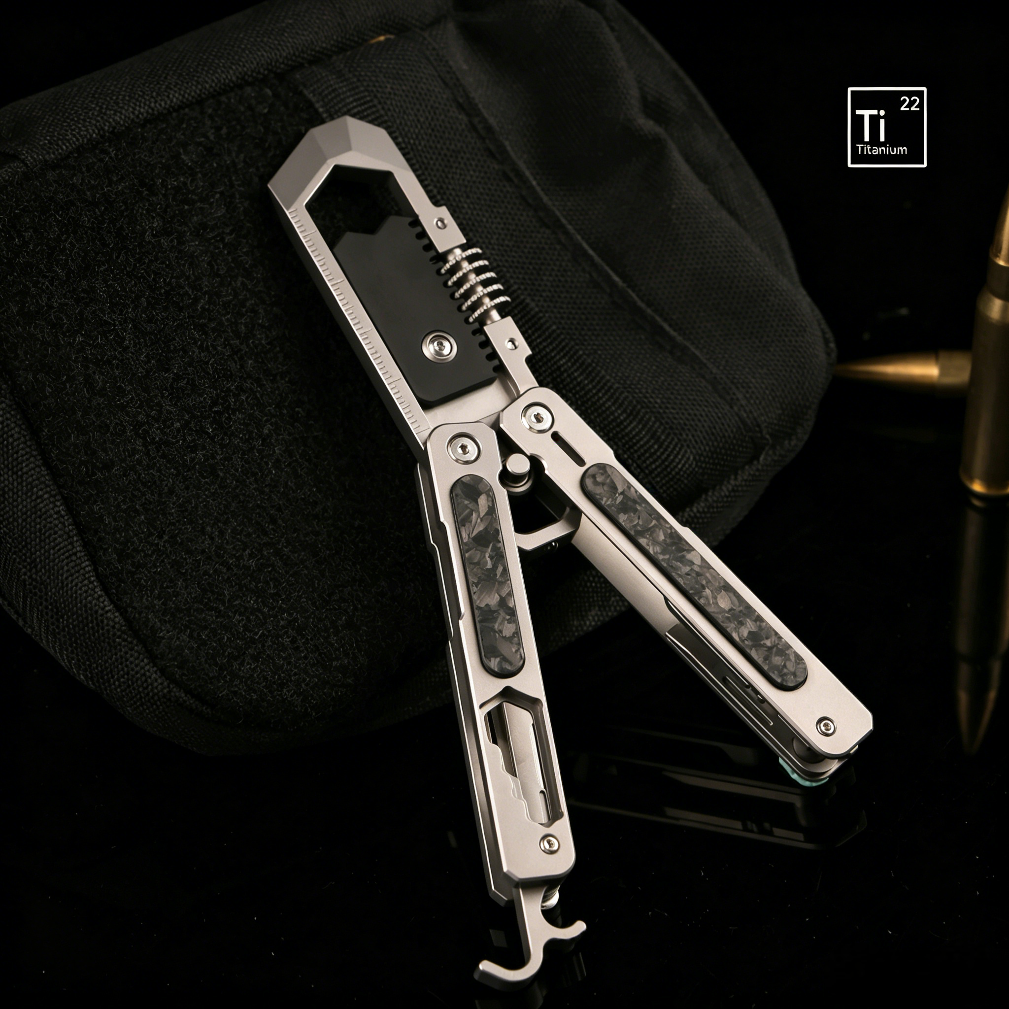 WingSpan: All-In-One Titanium Butterfly Multifunctional Tool