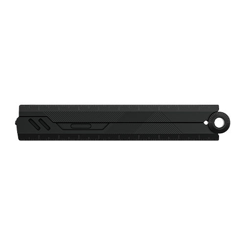 The Prule: Titanium Multifunctional EDC Foldable Ruler